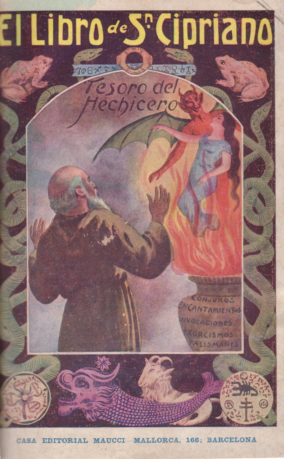 Capa do <i>Libro de San Cipriano</i> 